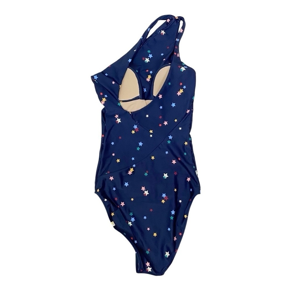 Summersalt x Home Edit Navy Scatter Stars in Deep Sea-The Ruched Sidestroke - Picture 5 of 9
